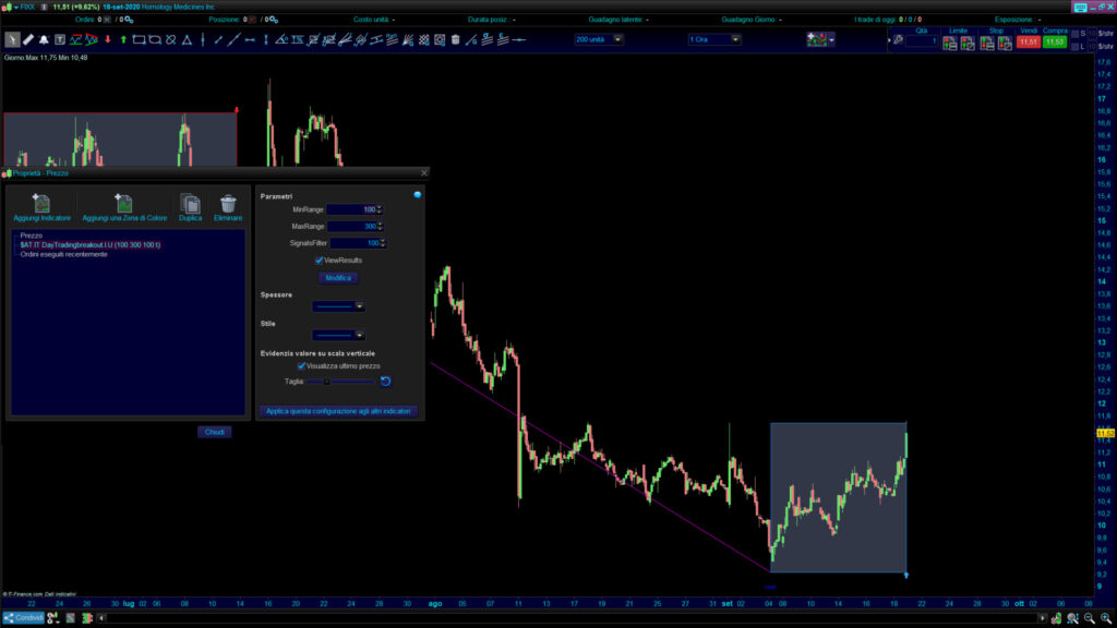 DayTrading B. 9 Screener www.automatictrading.it